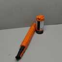 OGERY Rechargeable 10000mAh Camping Light with Stand 6.5 ft Max Height, Cordless Work Light with 3 LED Lamp Heads, 2200 Lumens Camping Essentials Gear Emergency Flashlight with Detachable Tripod (Orange)