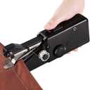 CS101 Handheld Sewing Machine, Sewing Machines for Beginners, Portable Electric Mini and Small Hand Held Sewing Machines Kit for Adults and Kids Black Set