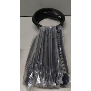 Front Grille Mesh Inserts & Headlight Cover for Jeep Wrangler JK JKU Sport Freedom Rubicon Sahara Unlimited 20072018 Exterior Accessories Clipin Grille Guard Headlight Bezels Trim (Matte Black)