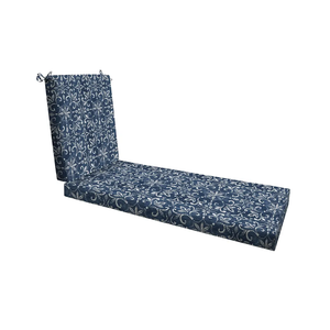 Honeycomb Outdoor Essentials Chaise Lounge, 21 x 70, Boheme Chair Cushion for Patio Furniture