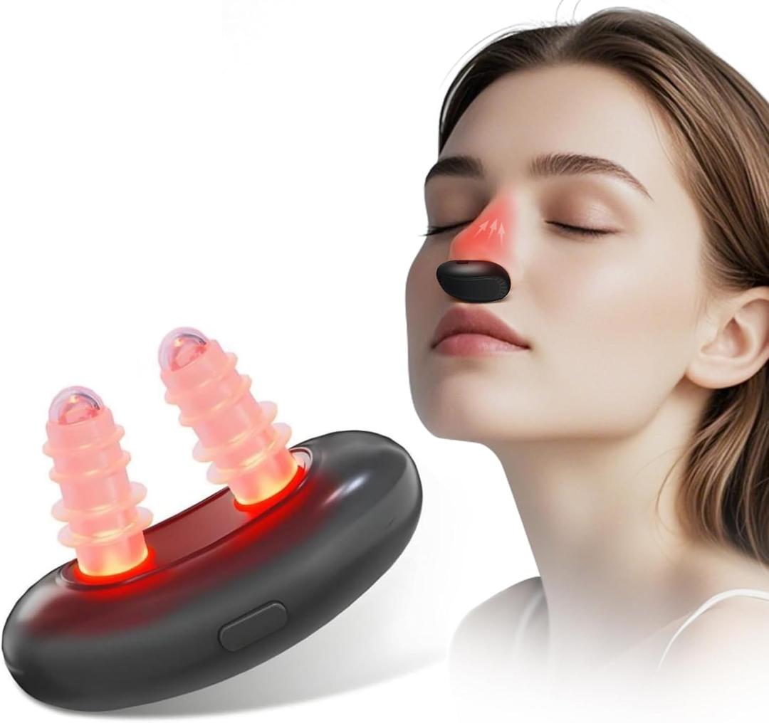 Red Light Nasal Therapy Device, Portable Red Light Therapy for Nose, Nasal Soothing Device Easy to Carry