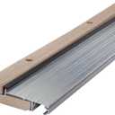 M-D Building Products 76265 4-9/16 in. x 1-1/8 in. x 36 in. Silver Adjustable Aluminum & Hardwood Threshold