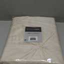 Madison Park Laurel Ivory Shower Curtain, Pieced Transitional Shower Curtains for Bathroom, 72 X 72, Natural