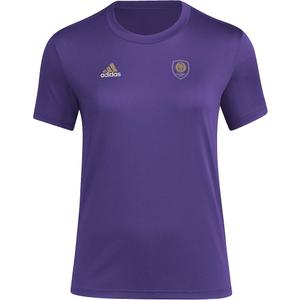 adidas Orlando City SC Short Sleeve Pre-Game Women's T-Shirt, Size L