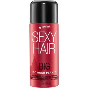 SexyHair Big Powder Play Volumizing & Texturizing Powder, 0.53 Oz | Colorless on Hair | Fragrance Free | Instant Lift 