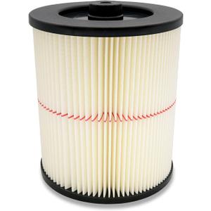 9-17816 Filter for Craftsman Shop Vac Filter 17816 Replacement Red - Stripe Filter 9-17816 WetDry Air Filter Replacement Part fit 5 Gallon & Larger Vacuum Cleaner 917816 Cartridge Filter