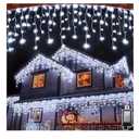 1620LED 164ft Christmas Lights, 360Drops 12 Modes Cool White Christmas String Lights Outdoor Dimmable, Waterproof Christmas Decoration Fairy Lights with Timer for Indoor Eaves Party Patio Window Fence