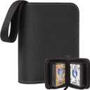 1 Pocket Card Binder Collectible Trading Card Album, Single Card Holder with 20 Pages, Holds 40 Cards, Side-Loading Mini Binder for TCG, MTG, Sports, Baseball, Football, Small Sports Card Book