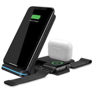 iLive 3-in-1 Wireless Charging Stand. iLive 3-in-1 Wireless Charging Stand.