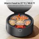 Automatic Wet Food Cat Feeder with 3MP Camera, App Control, Dual Semiconductor Cooling, Heating Feeding Area, 5 Stainless Steel Trays Pet Food Dispenser