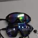Zoomsnail Swim Goggles, Frameless Wide View Swimming Goggles, Anti-Fog Anti-UV No Leaking Pool Goggles for Men Women Adult