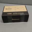 12V 40A DC-DC Battery Charger with LiFePO4 Activation, Waterproof Smart Battery Charger Compatibility with Flooded, Gel, AGM, and Lithium Batteries for RV Marine Truck All Weather