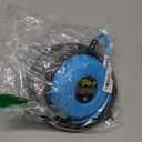 Just Play Skip It Retro Outdoor Toy, Light Up Ball and Digital Counter, Blue, Soft Foam Padded Ankle Ring, 31-inch Long, Screen Free Play, Toys for Kids Ages 5 Up (Teal)