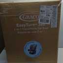 Graco EasyTurn 360 2-in-1 Rotating Convertible Car Seat, 360 Degree Rotating Infant to Toddler Rotating Car Seat, 2 Modes Rear and Forward Facing, Slim Design, Solae, MFG Date: 09/17/2025