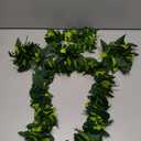 MAGICLULU Green Hawaiian Party Garland: 4pcs in 1 Set Artificial Leaves Headband Lifelike Leaves Bracelet Neck Loop Girls Costume Tropical Beach Luau Party Supplies