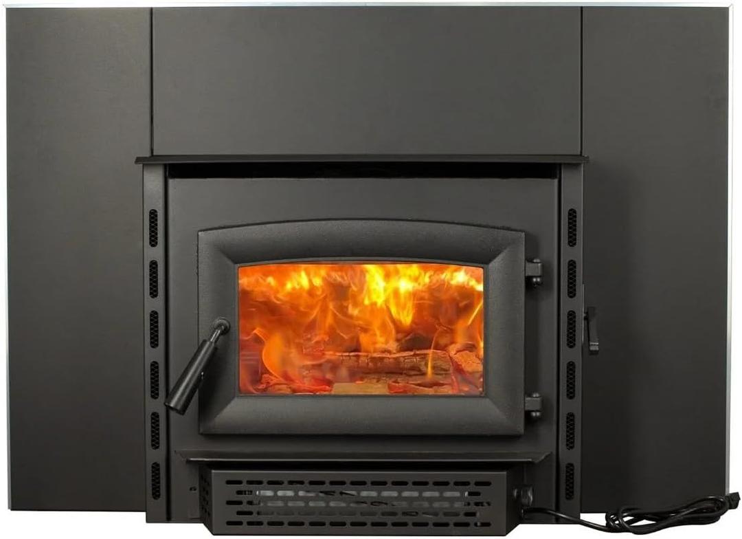 Ashley Hearth AW1820E 1,200 Sq. Ft. Wood Stove Insert , Black