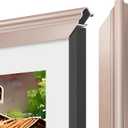 TV Frames 55" Deco Only for Samsung The Frame TV and Pro TVs (Fits 2021-2026, LS03A, LS03B, LS03C, LS03D, LS03FA, LS03FW, LS03HE, LS03HW), Alloy Bezel Modern & Minimalist Styles, Easy Installation, Interchangeable Bezels for Home Decor