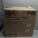 GEN Paper Towels, 30 Pack, 85 Perforated 2-Ply White 11"x7.8" Sheets Per Roll, Fits Standard Dispensers
