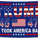 NASIAN Patriotic Ameican Flags 3x5 Ft Outdoor We Took America Back Flags for Outside Yard Garden House Decorations Banner