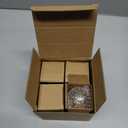 CTKcom 2W G45/G14 Candelabra LED Bulbs Dimmable(4 Pack)- E14 Base Vintage Edison LED Bulb 20W Equivalent 2700K Warm White Lamp for Home,Pendant Lights,Sconces,Antique Light Fixtures 110V~130V AC