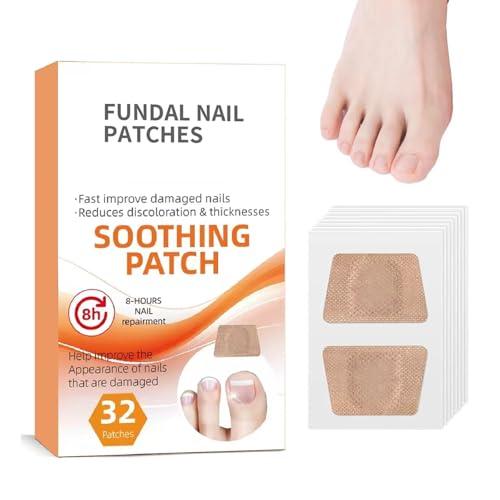 4 Pack Toenail Fungus Treatment Extra Strength,Toe Nail Fungus Treatments 32 Pcs,Nighttime Renewal Fungus Nail Treatment Patch,One Patch Every Night for Effective Symptom Relief,Medical-Grade Adhesive