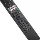Voice Remote Control FCC ID: MG3-TX520U RMF-TX520U Compatible with Sony TV Models KD55X79J KD55X80CJ KD55X80J KD65X79J KD65X80CJ KD65X80J KD75X79J KD85X85J XR55A80J XR65A80CJ XR77A80CJ and XR77A80J