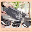 Waffle Maker 6 in 1, Walnut Cookie Maker, Panini Press Grill and Sandwich Maker, Donut Maker with Removable Non-Stick Plate
