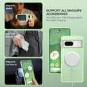 BENTOBEN for Google Pixel 7 Case [Compatible with Magsafe] Translucent Matte Magnetic Pixel 7 Case Magsafe Slim Thin Shockproof Women Men Protective Phone Cover for Google Pixel 7 6.4", Matcha Green