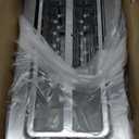 Mueller UltraToast Full Stainless Steel Toaster 4 Slice, Long Extra-Wide Slots for Bagels and Waffles, 6 Browning Levels, LED Display, Cancel/Defrost/Reheat Functions & Removable Tray, Kitchen Gadgets