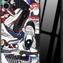 Cool iPhone 11 Case for Boys Men,Shoe Cartoon Street Fashion Shockproof Protection TPU Camera Protection Designer Case for iPhone 11