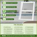 240364787 Drawer Cover Unit for Frigidaire, Kenmore Refrigerator Crisper Drawer Cover Frame, Refrigerator Replacement Parts