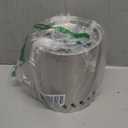 9.7 x 7.1 Inch Tabletop Fire Pit by AmazStove, Low Smoke Camping Stove for Outdoor Safe Burning Firepits, Fueled Pellets or Wood, Travel Bag Included (Silver, 9.7 x 7.1 INCH)