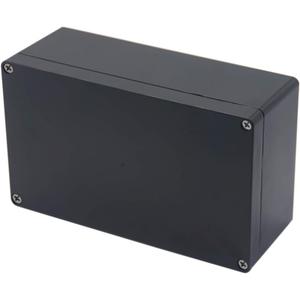 Project Box ABS Plastic Black Electrical Boxes IP65 Waterproof DIY Electronic Junction Box Power Enclosure 7.87 x4.72 x2.95 inch (200x120x75 mm)