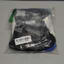 Paw Legend Washable Dog Belly Band Wrap Diapers for Male Dog | High Absorbing Puppy & Doggy Diapers Male (3 Pack,Blue,Aqua,Black,Medium)