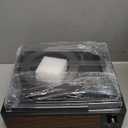 WOCKODER Vinyl Record Players Vintage Turntable with Speakers Belt-Driven Turn Tables Support 3-Speed, Bluetooth Wireless Playback, Headphone, AUX-in, RCA Line LP Phonograph Auto Stop Retro Black