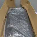 Car Floor Mats Custom Fit for Volkswagen VW Atlas 2018-2025 with 2nd Row Bucket Seats Black Rubber Auto Liner Mats All Weather Protection Heavy Duty Odorless