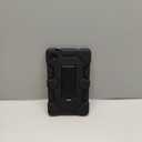 CCMAO Case for Samsung Galaxy Tab A9 Case 8.7 Inch 2023 Model (SM-X110/X115/X117), Heavy Duty Shockproof Hybrid Three Layer Protective Cover with Kickstand for Samsung A9 Tablet 8.7", Black