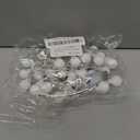 ZIMINGU LED Ball String Lights, 19.6FT 40LEDs Globe Waterproof Fairy String Lights with Remote Control USB Powered, Decorations for Indoor Party Wedding Christmas Tree Patio Balcony, Warm White