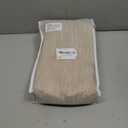 Melodieux Elegant Cotton Room Darkening Blackout Curtains for Living Room Bedroom Thermal Insulated Grommet Drapes, 52 by 96 Inch, Coffee (1 Panel)