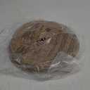 13.8 in Round Woven Placemats Plate Chargers Set of 6, Boho Farmhouse Rustic Woven Place Mats for Dining Table Decor, Rattan Wicker Table Mats Jute Braided Chargers for Dinner Plates (Natural Color)