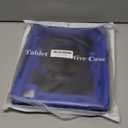 SEYMAC stock Case for iPad (A16) 11th/10th Generation 11''/10.9'' 2025/2022, Full-Body Drop Protection Case with Screen Protector &360 Rotate Hand Strap/Stand, Blue+Black