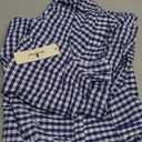 Agnes Orinda Plus Size Gingham Dresses 1950s Vintage Plaid Round Neck Short Sleeve Tiered Midi Summer Dress, 3X