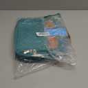 Travel Hanging Toiletry Bag for Women and Men, with 8 Leak Proofing Silicone Bottle Covers, Waterproof Makeup Accessories, Cosmetic Essentials, Toiletries Dopp Kit Set with Jewelry Organizer, Blue