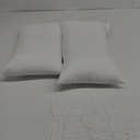 Throw Pillow Insert and Non Woven Pillow Insert 12x20 Inch Set of 2