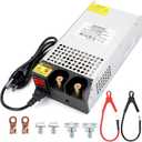 New Version 110V AC to 12V DC Converter Power Supply, AC to DC Converter 100A 1200W Switch Power Supply Transformer for 12V RV, Pump, LED Strip, LCD Monitor