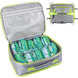 Gradient Fitness SUP Cooler for Paddle Board | Upgraded Waterproof Material Paddle Board Accessories | Large Capacity Insulated Kayak Cooler Bag | Quality Bungee System Included (14x11x4.5)