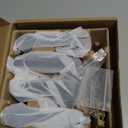 HIDALIFE Keyless Entry Door Lock with Keypad and Handle for Front Doors, Touchscreen Electronic Door Lock, Anti-peep Password, Auto-Locking, Matte Black