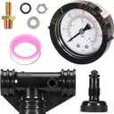 154687 Air Release Relief Valve Kit, Replacement Pool and Spa Filter Compatible with Pentair Sand Filter Models: Triton II TR40, TR50, TR60, TR100, TR100HD, TR140,Air Bleeder Valve