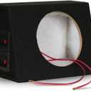 GOLDWOOD TR8P Sealed Single Car Speaker Cabinet Box for 8" Dual Woofer