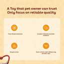 Interactive Cat Toy Ball, Automatic Intercative Cat Toys for Indoor Cats, The 3rd Generation Agile Moving Cat Ball with Elastic Mesh Tail, Toys for Indoor Adult Cats, Motion Activated (Red)